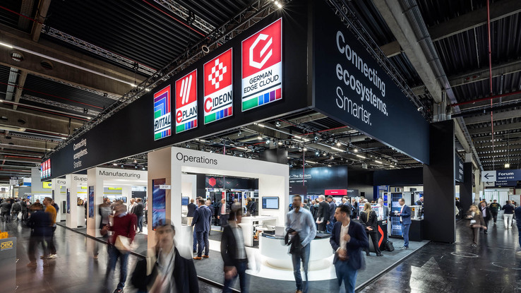 Rittal, EPLAN, CIDEON and GEC in Hall 11, Booth E06 at the Hannover Messe 2023