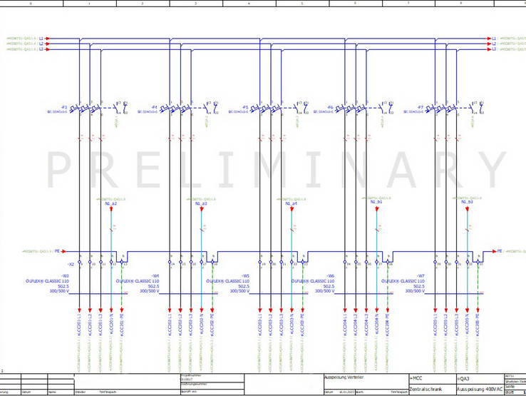 변형 및 반복 구성 요소 설계를 위한 EPLAN eBUILD 변형 및 반복 구성 요소 설계에 EPLAN eBUILD를 사용하면 EPLAN Electric P8에서 회로도 생성 속도도 빨라집니다.