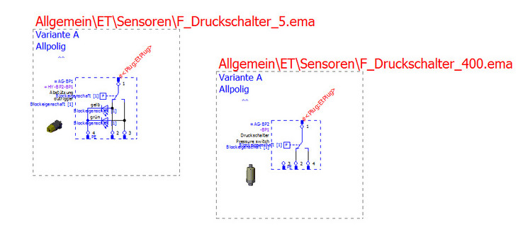 Example of an option macro that the designer can select.