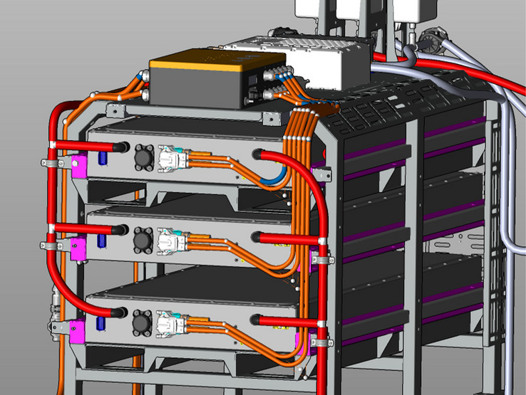 EPLAN Harness proD를 사용하면 케이블 라우팅의 디지털 트윈을 3D로 빠르게 묘사할 수 있습니다. EPLAN Harness proD를 사용하면 케이블 라우팅의 디지털 트윈을 3D로 빠르게 묘사할 수 있습니다.